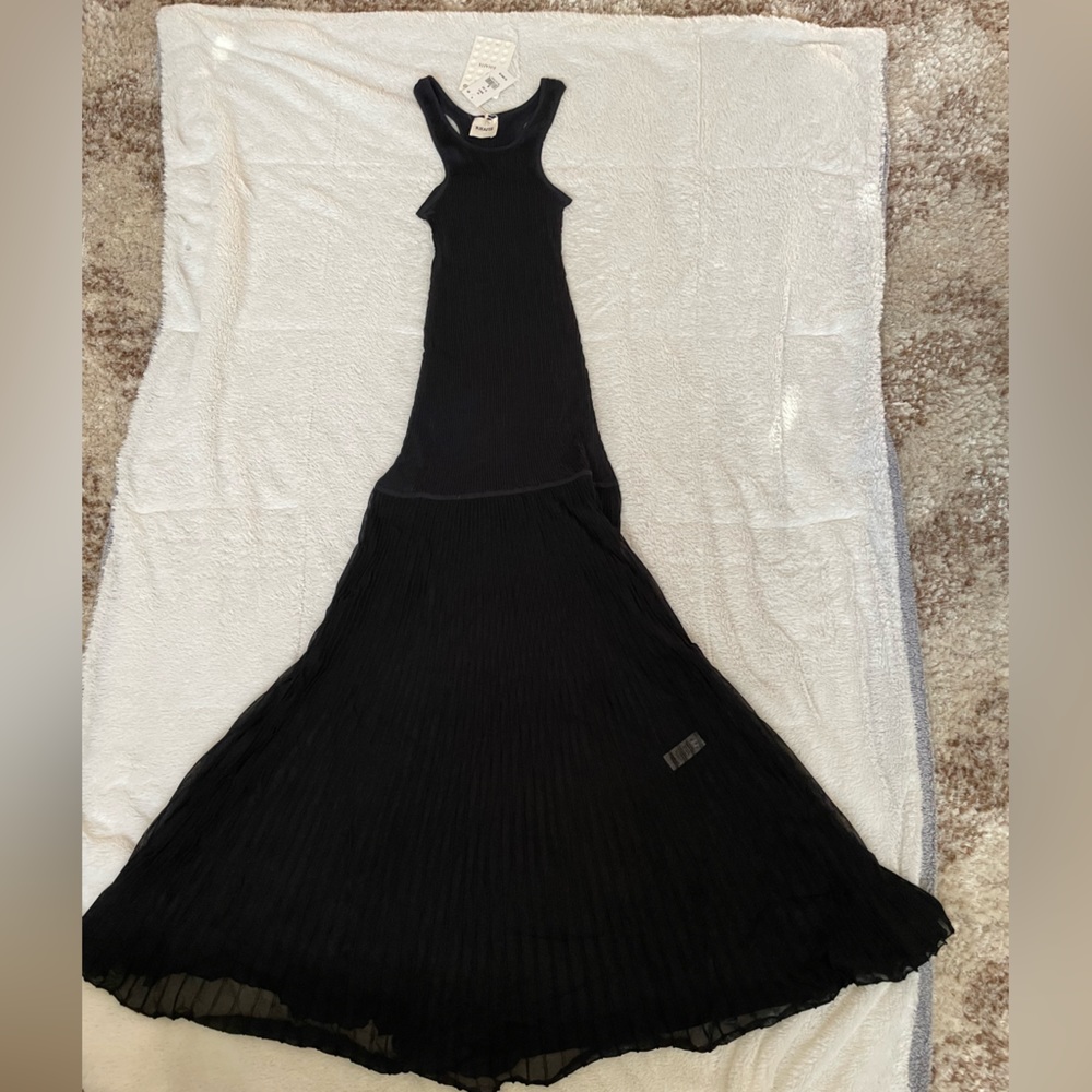 Khaite The Nivea Plissé Maxi Tank Dress NWT Medium - Picture 5 of 13